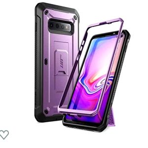 NIB SUPCASE Unicorn Beetle Pro Case for Galaxy S10 Plus - Purple